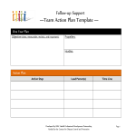 template topic preview image Simple Team Action Plan