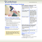 Diabetes Blood Glucose Level Chart gratis en premium templates