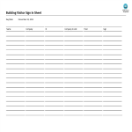 template topic preview image Visitor sign in sheet template