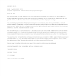 Format Of Appointment Letter For Project Manager gratis en premium templates