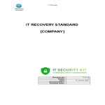 template preview imageIT Recovery Standard