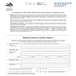 template topic preview image Medical Device Incident Report sample