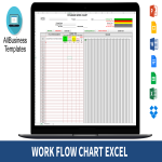 Work Flow Chart Excel gratis en premium templates