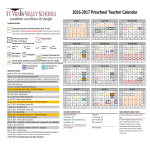 template topic preview image Preschool Teacher Calendar