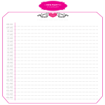 1-Day Party Itinerary sample gratis en premium templates