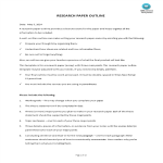 Academic Research Paper (Essay) Outline template gratis en premium templates