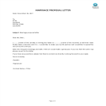 Marriage Proposal Letter gratis en premium templates