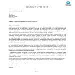 Complaint letter about Boss to HR department gratis en premium templates