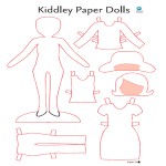 Paper Doll Dress Template gratis en premium templates