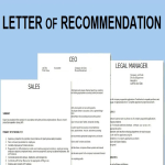 template topic preview image Letter of Recommendation