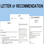 Vorschaubild des Vorlagenthemas Letter of Recommendation