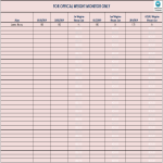 template topic preview image Weight loss tracking spreadsheet