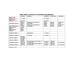 template topic preview image Shift Office Cleaning Schedule