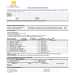 Printable Hotel Registration Form gratis en premium templates