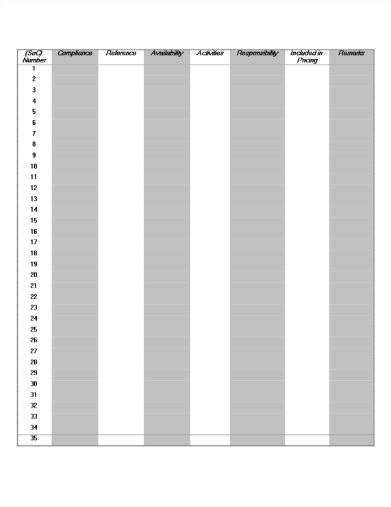 template topic preview image Statement of Compliance