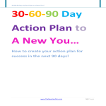 30 Or 60 Or 90 Day Action Plan gratis en premium templates