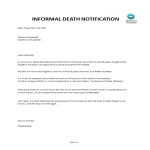 template topic preview image Informal Death Notification