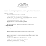 template topic preview image Industrial Maintenance Resume