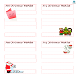 template topic preview image Wish List for Christmas