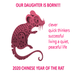 Daughter is Born 2020 Poster gratis en premium templates