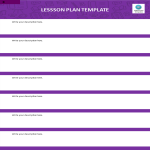 Lesson Plan Template Google Docs gratis en premium templates