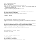 template topic preview image Senior Executive Assistant Resume