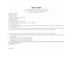 template topic preview image Sample Marketing Officer Job Application Letter