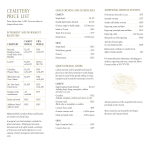 template topic preview image Cemetery Price List