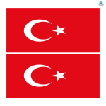 Turkey Flag gratis en premium templates