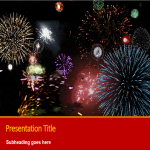 Animated Fireworks Powerpoint Chinese New Year gratis en premium templates