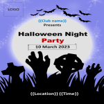 template topic preview image Halloween Party Flyer