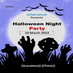 Halloween Party Flyer gratis en premium templates