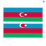 template preview imageAzerbaijan Flag