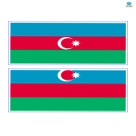 Vorschaubild der VorlageAzerbaijan Flag