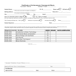 template topic preview image Music Achievement Certificate