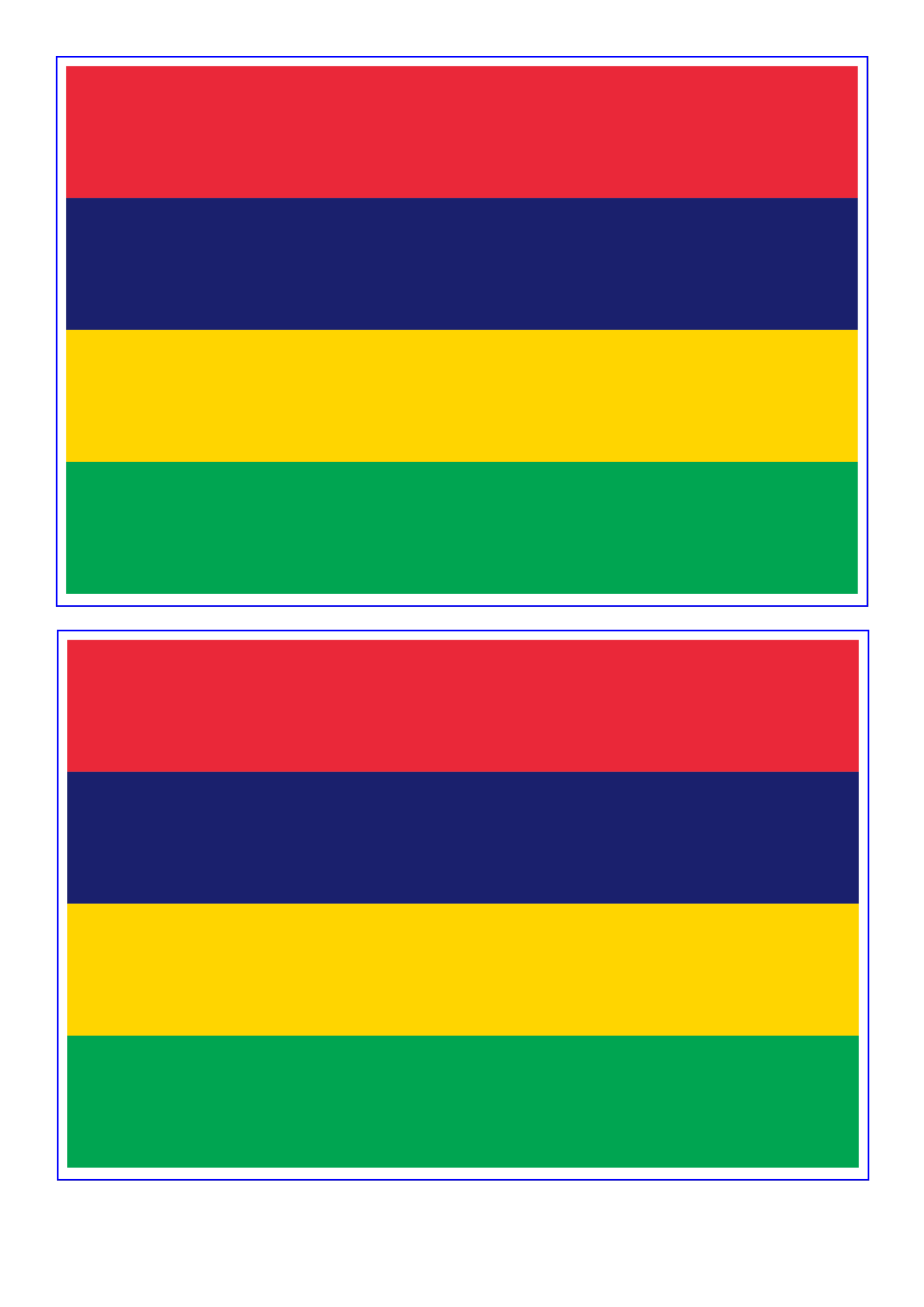 Mauritius Flag gratis en premium templates