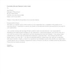 Executive Director Resume Cover Letter gratis en premium templates