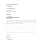 template topic preview image Medical Leave Application Letter template