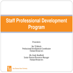 Staff Professional Development Plan gratis en premium templates