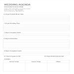 template topic preview image Wedding Agenda