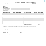 template topic preview image Expense Report Reimbursement Form