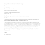 template topic preview image Partnership Termination Letter