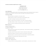 Investment Banking Analyst Resume gratis en premium templates