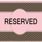 Reserved Sign gratis en premium templates