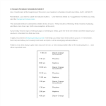 Newborn Schedule Sample gratis en premium templates