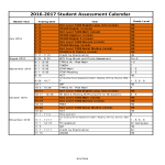 template topic preview image Student Assessment Calendar