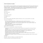 template topic preview image Junior Secretary Cv