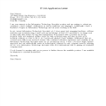 template topic preview image IT Job Application Letter