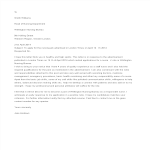 Nurse Application Letter gratis en premium templates