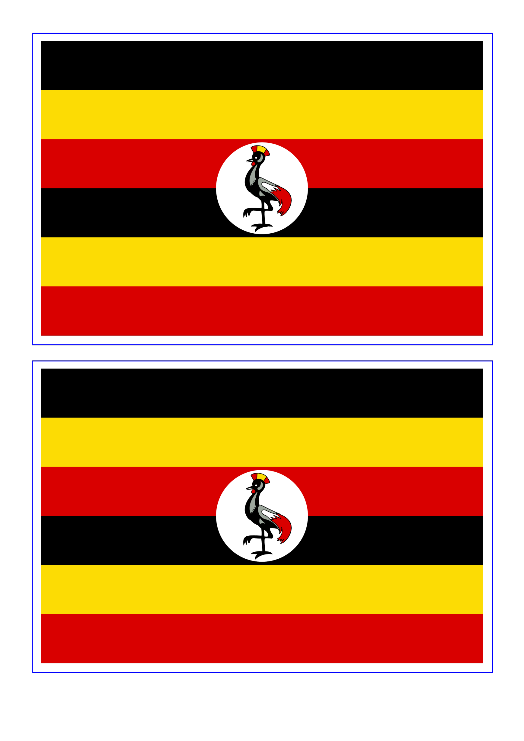 template topic preview image Uganda Flag